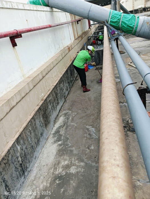 Vệ sinh hệ thống thoát nước định kì