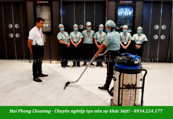 Đào tạo nhân viên tạp vụ trực tiếp