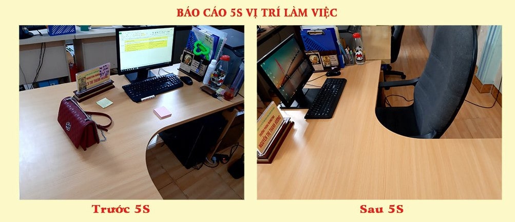 5S mặt bàn làm việc- Hai Phong Cleaning 5S mặt bàn làm việc- Hai Phong Cleaning