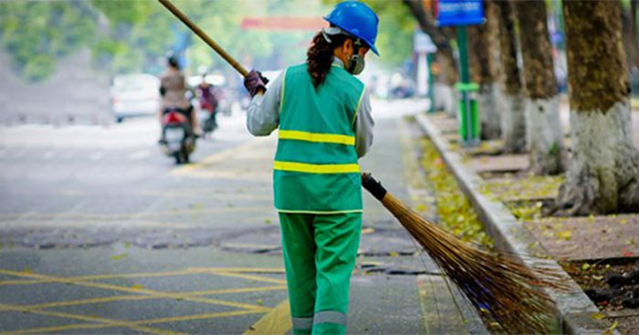 nhân viên vệ sinh công nghiệp HPC