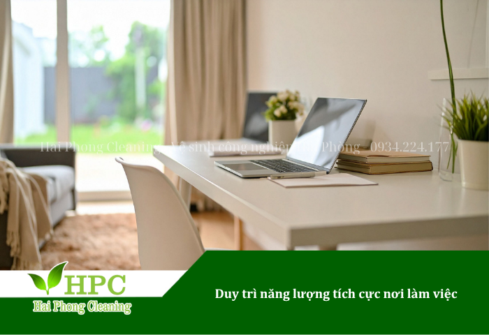 Duy trì năng lượng tích cực nơi làm việc