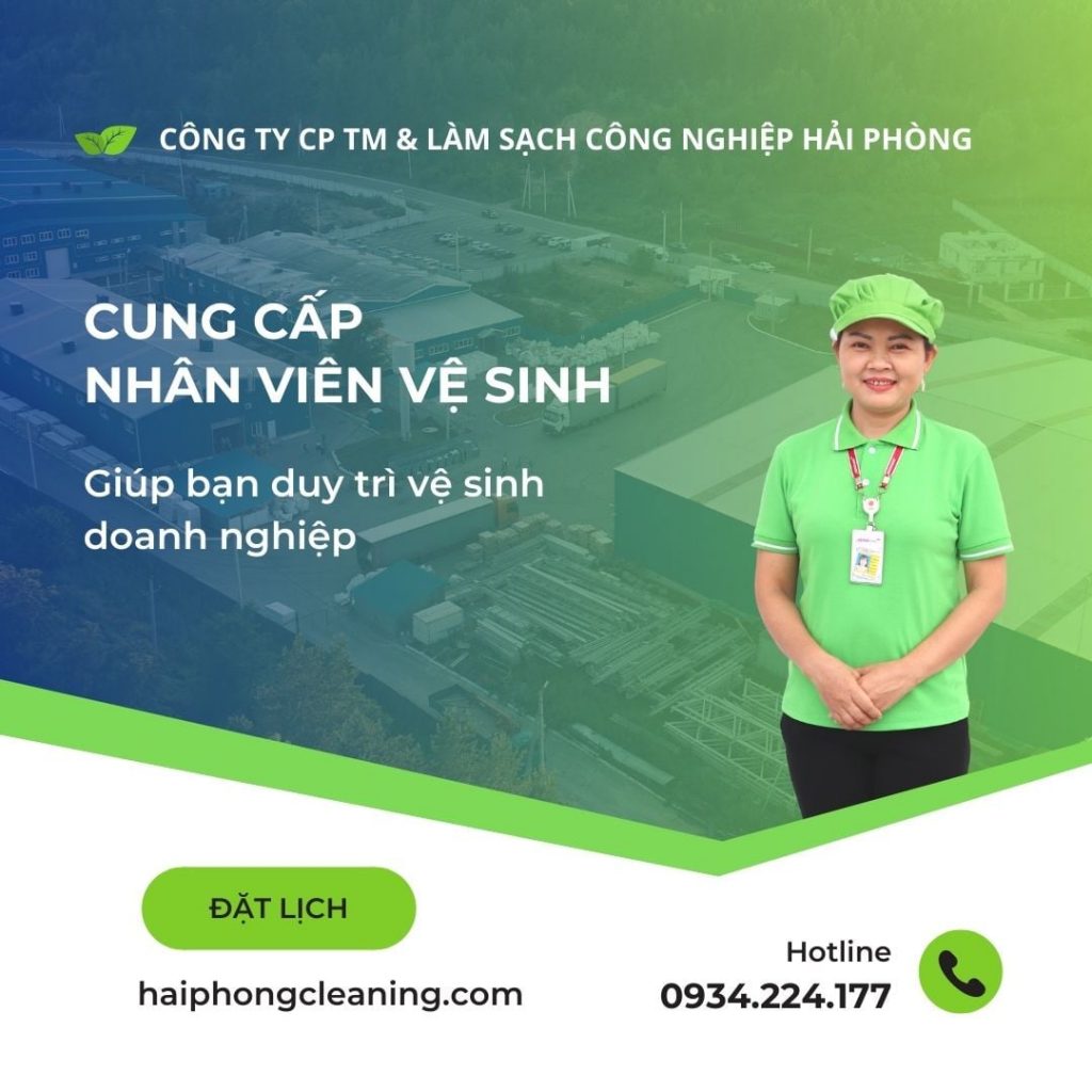 Vệ sinh công nghiệp trọn gói tại Hải Phòng