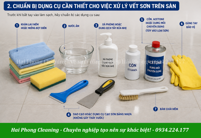 HPC luôn sử dụng hóa chất an toàn chuyên dụng