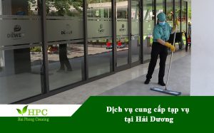 dịch vụ cung cấp tạp vụ tại Hải Dương