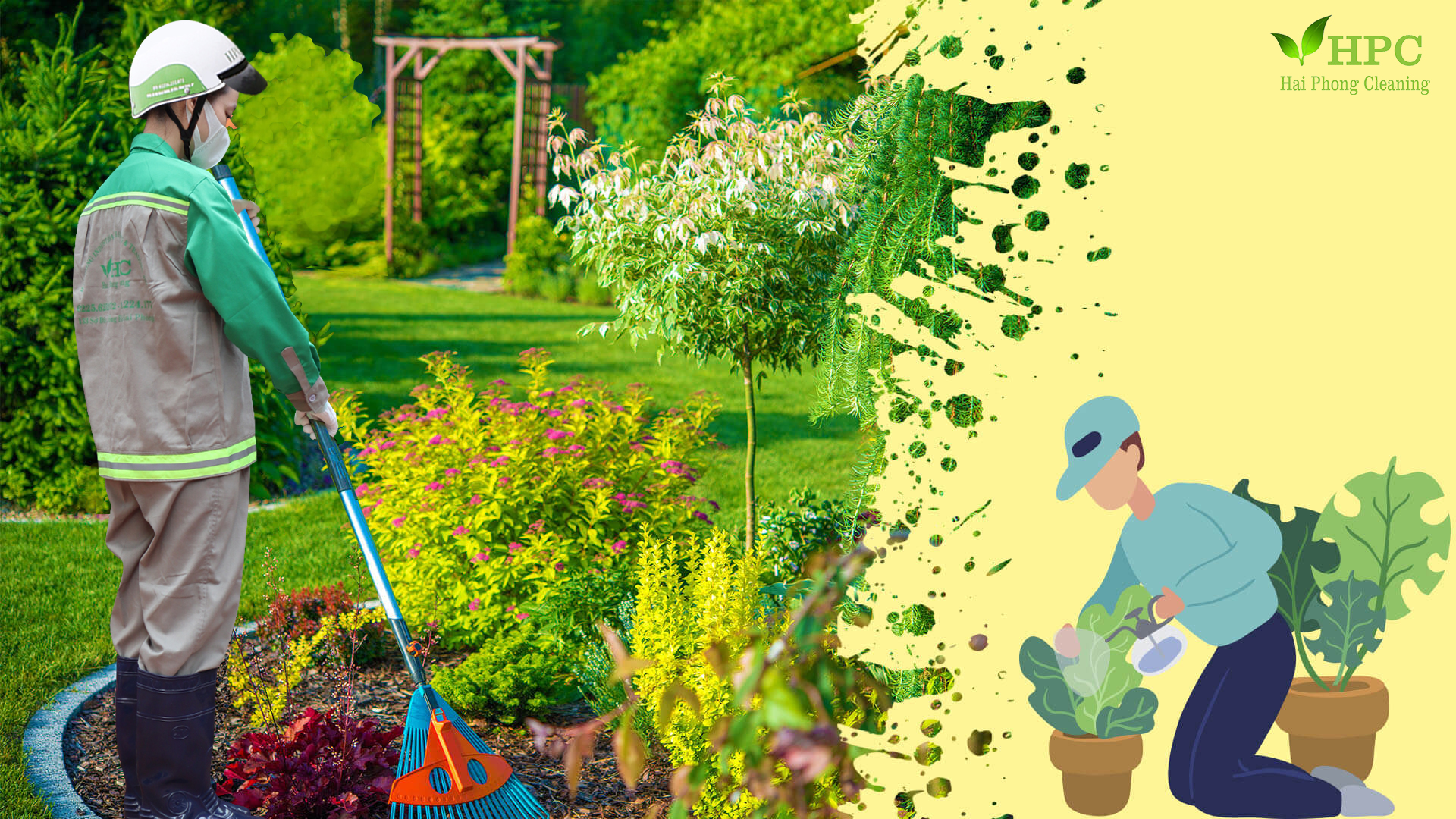 Chăm sóc cây xanh Hải Phòng