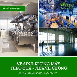Quy trình vệ sinh xưởng máy hiệu quả nhất