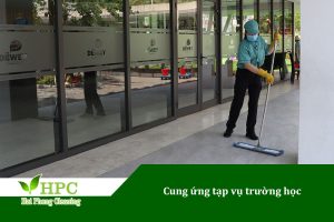 Cung ứng tạp vụ trường học