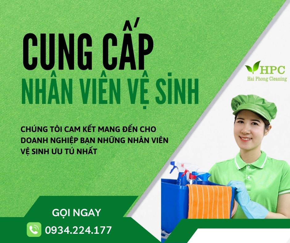 Chuyên cung cấp nhân viên vệ sinh công nghiệp uy tín tại Hải Phòng