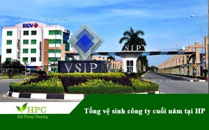 tổng vệ sinh công ty cuối năm tại hải phòng