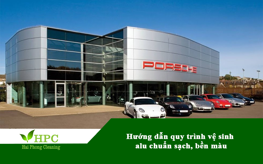 hướng dẫn vệ sinh alu đúng cách, bền màu