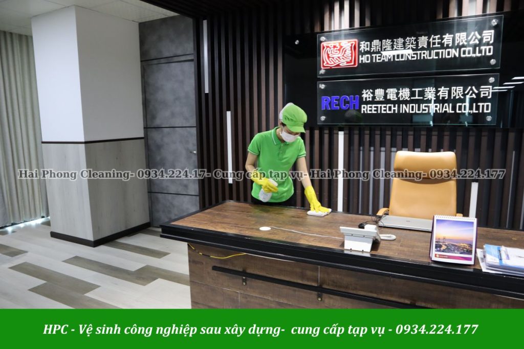 Vệ sinh công nghiệp tại Hải Phòng