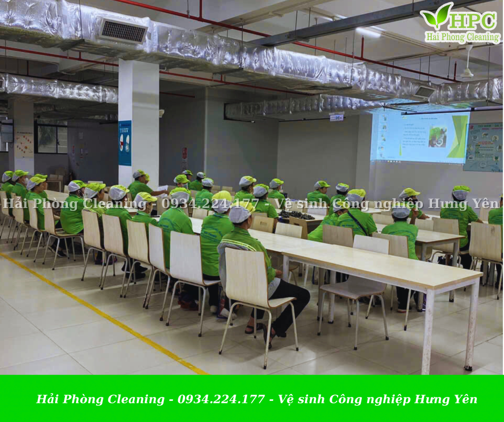 Đào tạo nghiệp vụ vệ sinh công nghiệp Hưng Yên