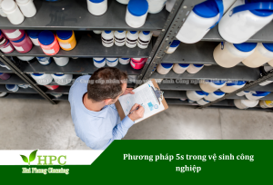 Phương pháp 5s trong vệ sinh công nghiệp