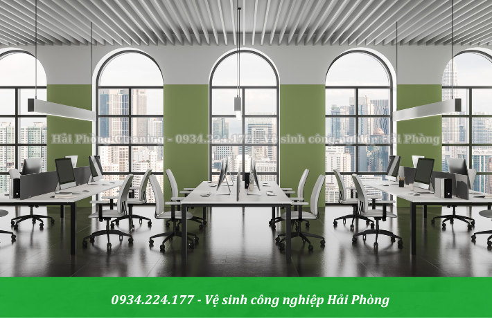 Sơn nội thất đẹp với màu xanh lá