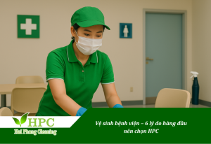 Vệ sinh bệnh viện chuyên nghiệp