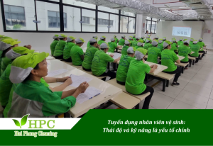 Tuyển dụng nhân viên vệ sinh