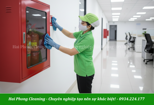 Vệ sinh định kì hệ thống PCCC