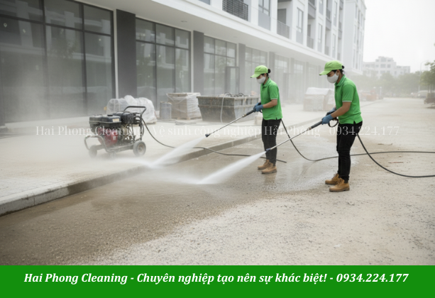 Tổng vệ sinh sau xây dựng - các hạng mục khác