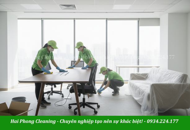 Xử lý bề mặt, keo dán, vệ sinh sau xây dựng