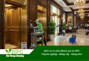 Dịch vụ vệ sinh khách sạn từ HPC