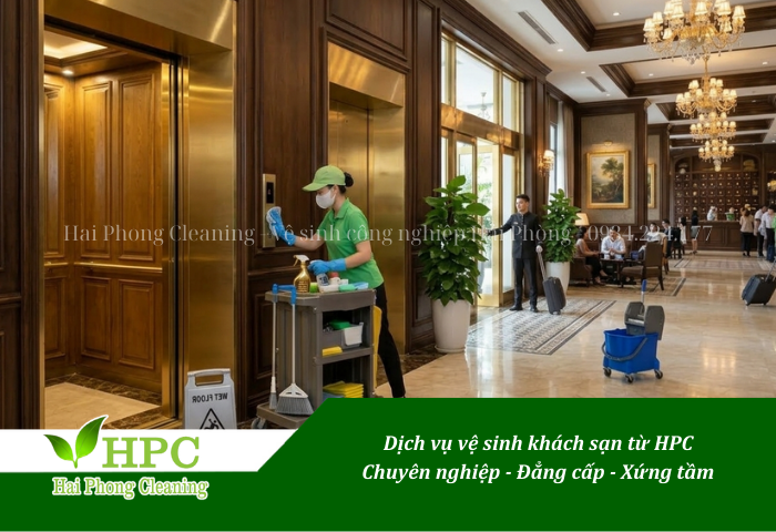 Dịch vụ vệ sinh khách sạn từ HPC