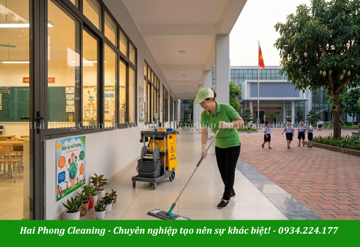 Vệ sinh trường học chưa bao giờ là dễ