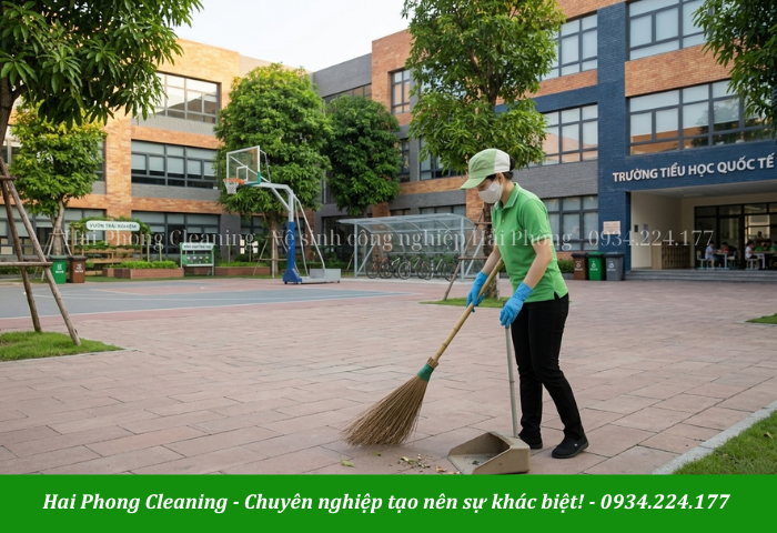 HPC - đơn vị cung cấp dịch vụ vệ sinh trường học lâu năm
