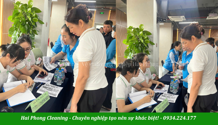 Ngày hội việc làm có HPC tham gia nhận được nhiều sự quan tâm từ người lao động